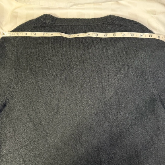 J Crew Women Dress Large Black Wool Blend Sweater Midi Long Sleeve Round Neck*** - Picture 8 of 8